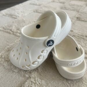 Crocs Kids Classic Clog - White
